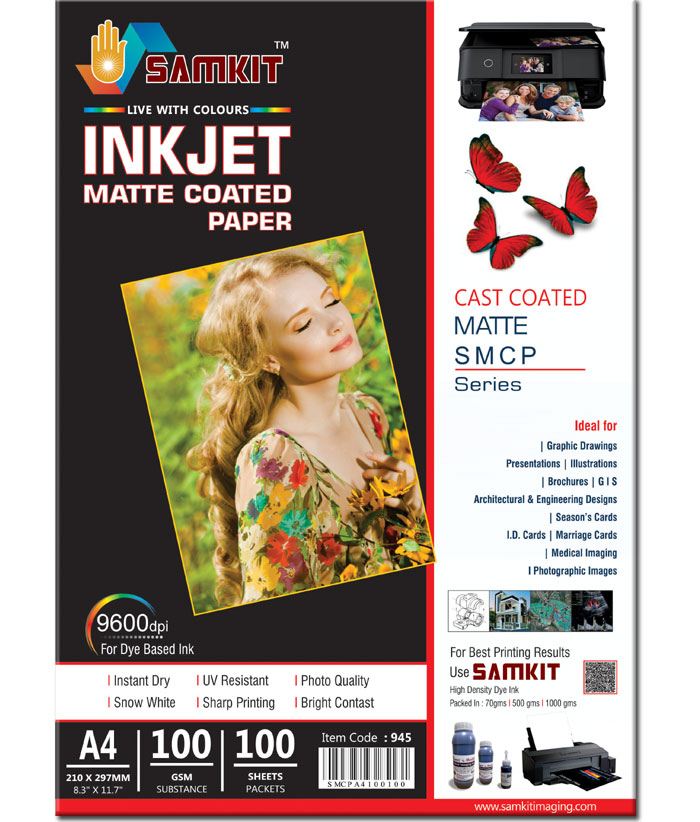 Inkjet Matte Coated Paper