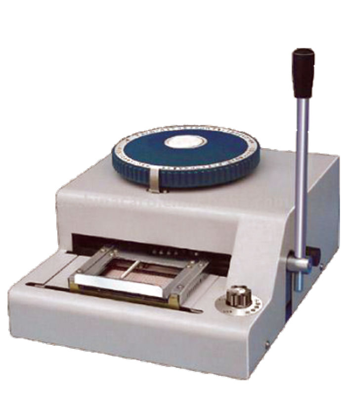 PVC Card Embossing Machine